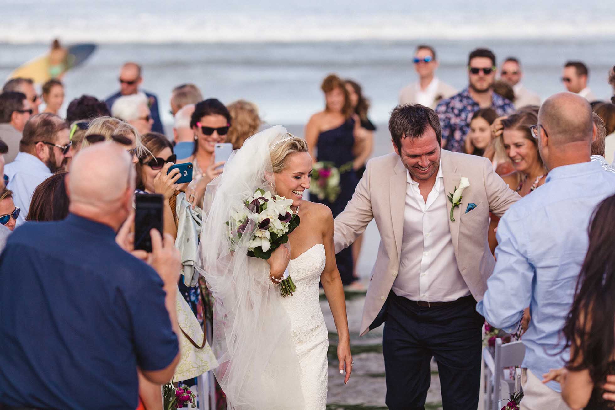 Catherine & Matt, Florida Bride & Groom, Beach, Candid, Ceremony, Fun