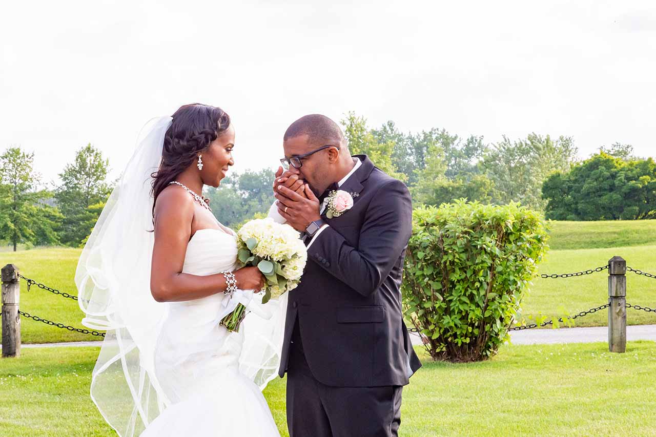 Sheree & Winston, Chicago Bride & Groom, Couple, Editorial, Hands, Kiss